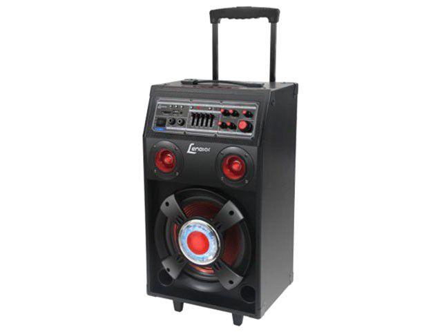 Caixa de Som Bluetooth Lenoxx CA 313 150W USB - Subwoofer e